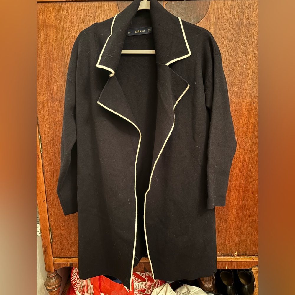 Zara Knit Blazer Cardigan- small